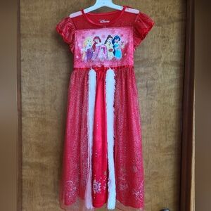 Disney Princesses Holiday Fantasy Nightgown Dress